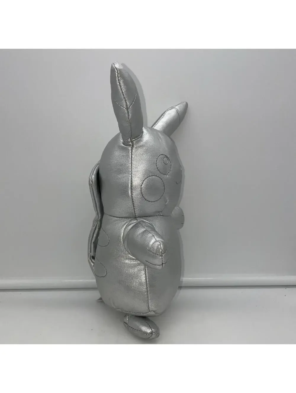 Pokémon Silver Pikachu 25th Celebration Official Anniversary Plush 8 Inch